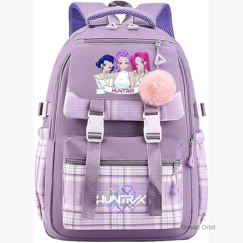 Lightweight Adjustable Daypack Backpack with Mult… - image 1